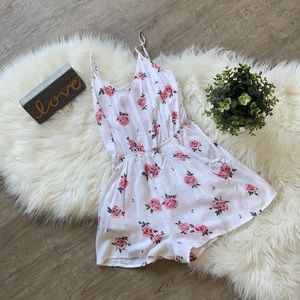 Short floral rumper